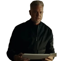 Borderline 2025 Eric Dane Black Bomber Jacket