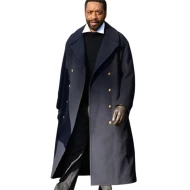 Bridget Jones Leicester Square Chiwetel Ejiofor Wool Coat