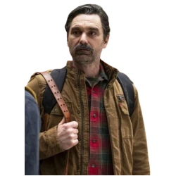 Brilliant Minds Dr Noah Wolf Brown Cotton Jacket