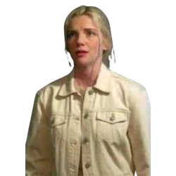 Chicago Fire S11 Kara Killmer White Denim Jacket