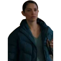 Chicago Fire S12 Miranda Rae Mayo Green Puffer Jacket
