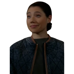 Chicago Fire S13 Hanako Greensmith Quilted Jacket Chicago Fire S13 Hanako Greensmith Quilted Jacket