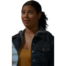 Chicago Fire S13 Katelynn Shennett Denim Jacket Chicago Fire S13 Katelynn Shennett Denim Jacket
