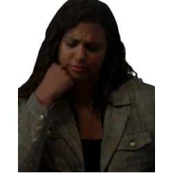 Chicago Fire S13 Katelynn Shennett Plaid Jacket Chicago Fire S13 Katelynn Shennett Plaid Jacket