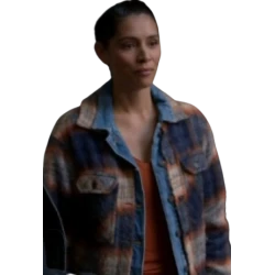 Chicago Fire S13 Miranda Rae Mayo Plaid Jacket Chicago Fire S13 Miranda Rae Mayo Plaid Jacket