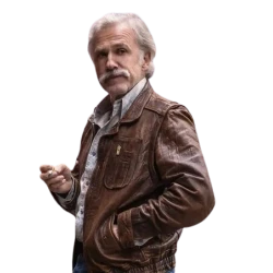 Christoph Waltz Old Guy Movie Brown Jacket