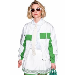 Chyler Leigh NYC 2026 Track Jacket