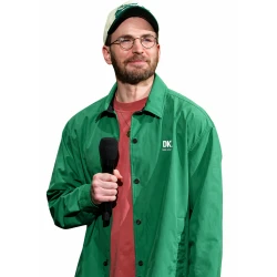 Cinemacon 2026 Chris Evans Green Jacket
