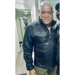 Clipped 2024 Laurence Fishburne Leather Jacket