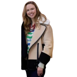 Confessions Of A Christmas Letter Lillian Doucet Roche Shearling Jacket