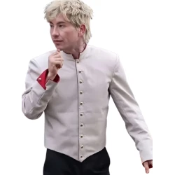 Crime 101 Barry Keoghan White Jacket Crime 101 Barry Keoghan White Jacket