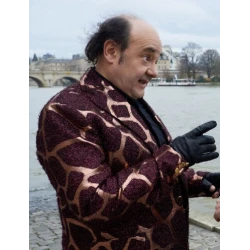 Crimes of Fashion 2024 Virgil St-James Printed Coat