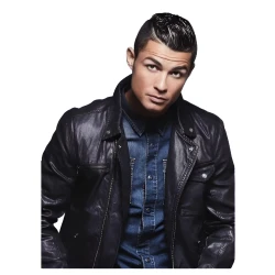Cristiano Ronaldo Leather Jacket