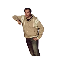 Daredevil Born Again Michael Gandolfini Beige Jacket