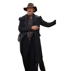 David Thewlis The Artful Dodger Black Trench Coat