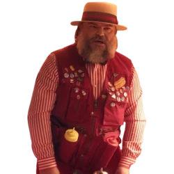 Dear Santa Jack Black Red Vest