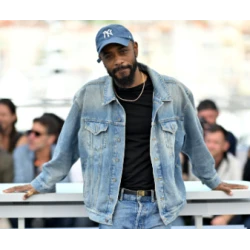 Die My Love LaKeith Stanfield Blue Denim Jacket