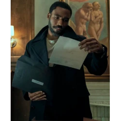 Donald Glover Mr And Mrs Smith John Black Coat
