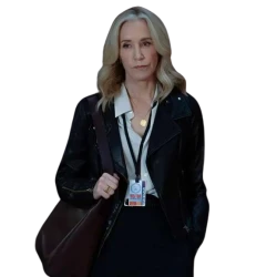 DR JILL GIDEON CRIMINAL MINDS BLACK LEATHER JACKET
