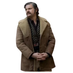 Edoardo Pesce The Big Fake Suede Jacket