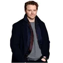 Ella McCay Premiere Night 2025 Jack Lowden Wool Coat