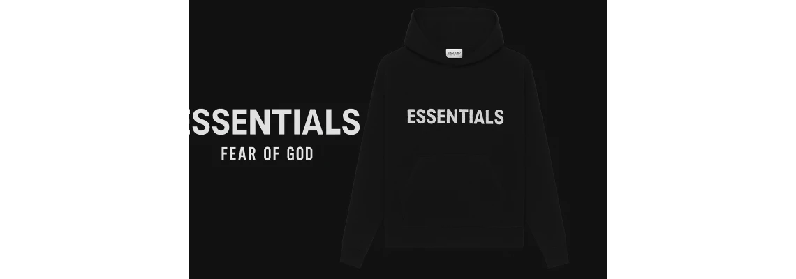 Essentials Black Hoodie Discover the Style and Comfort of Fear of God Streetwear