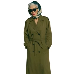 Frauds S01 Talisa Garcia Green Coat Frauds S01 Talisa Garcia Green Coat