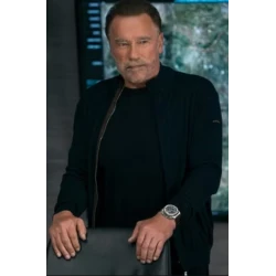 Fubar S02 Arnold Schwarzenegger Black Jacket Fubar S02 Arnold Schwarzenegger Black Jacket