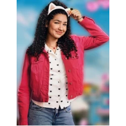 Gabbys Dollhouse The Movie Pink Trucker Jacket