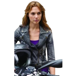 Gal Gadot Fast and Furious 9 Studded Jacket