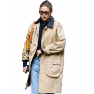 Gigi Hadid NYC 2026 Car Coat