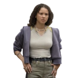 Goosebumps S02 Francesca Noel Purple Jacket