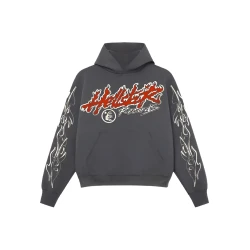 Hellstar Record Tour Grey Hoodie
