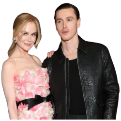 Harris Dickinson Babygirl Samuel Black Leather Jacket