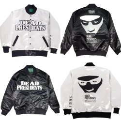 Headgear Classics Dead Presidents Black And White Jacket