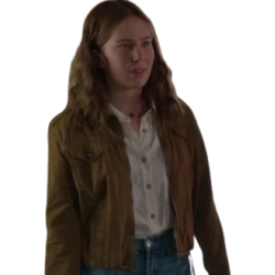 Heartland S18 Alisha Newton Brown Cotton Jacket