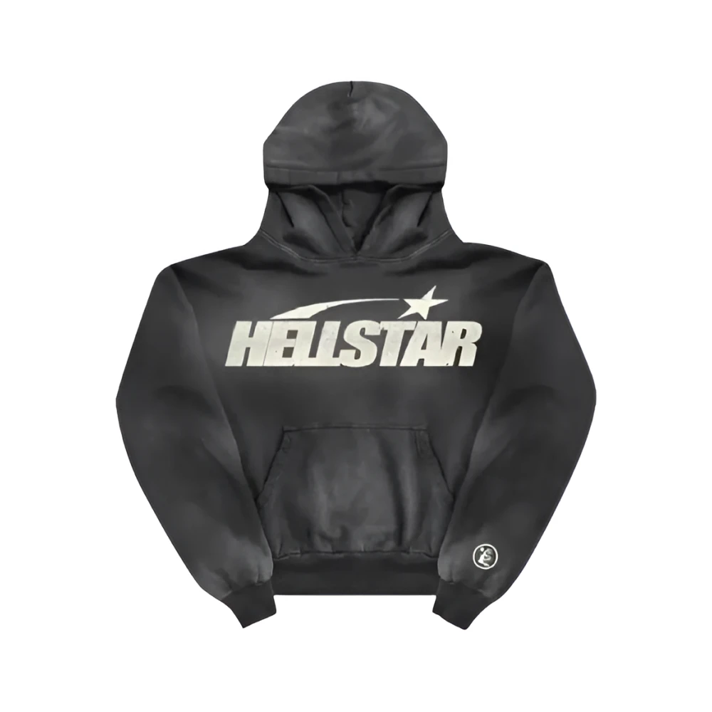 Hellstar Black Pullover Hoodie | America Suits