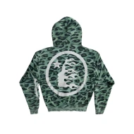Hellstar Green Camo Zipper Hoodie