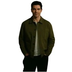 High Potential David Giuntoli Green Jacket