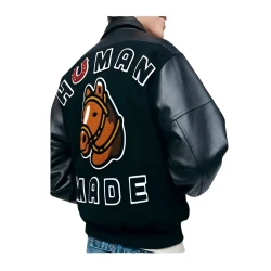 Human Made Black Varsity Jacket
