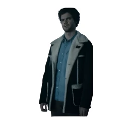 Jack Quaid The Boys Shearling Jacket