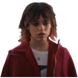 Jenna Ortega Death of a Unicorn Ridley Red Jacket