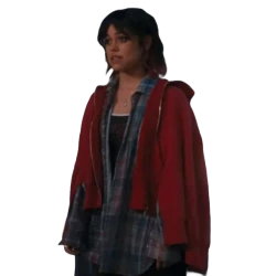 Jenna Ortega Death Of Unicorn Movie Red Hoodie Jenna Ortega Death Of Unicorn Movie Red Hoodie