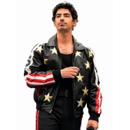 Joe Jonas WrestleMania 42 USA Leather Jacket
