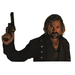 Karl Urban The Bluff Black Long Coat