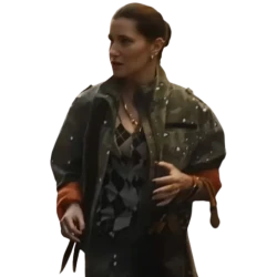 Kathryn Hahn The Studio 2025 Maya Green Jacket