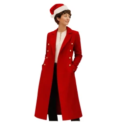 Katie Findlay The 5 Year Christmas Party Coat