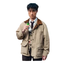 Cashero Kim Byung Chul Beige Cotton Jacket Cashero Kim Byung Chul Beige Cotton Jacket