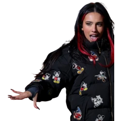 Kylie Cantrall Mickey Mouse Black Puffer Jacket Kylie Cantrall Mickey Mouse Black Puffer Jacket