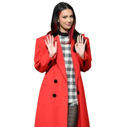 Kylie Cantrall Red Trench Coat Kylie Cantrall Red Trench Coat